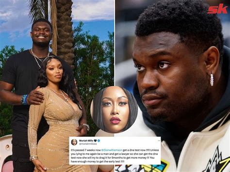 moriah mills and zion williamson news|Moriah Mills Blasts Zion Williamson After Girlfriend。